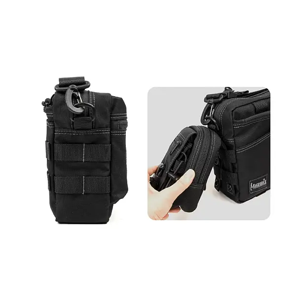 Magforce 馬蓋先 大方側背包-500D/黑 <不二價>-0