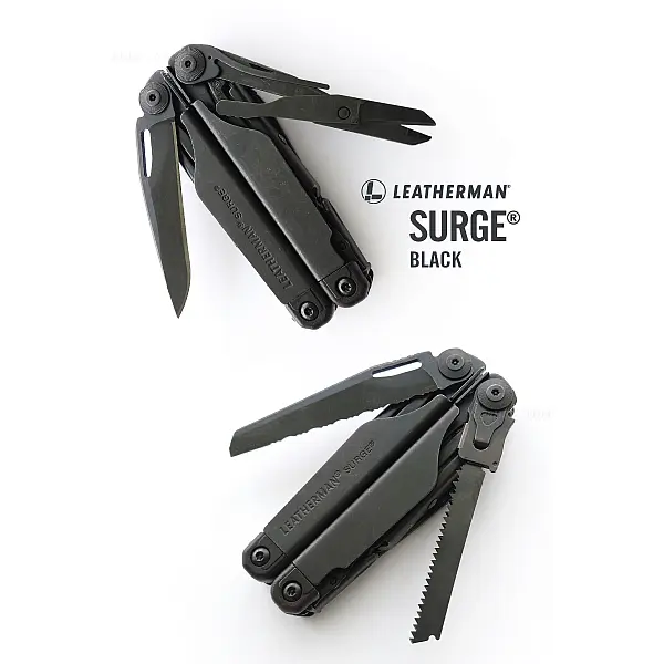 Leatherman Surge 多功能工具鉗-黑色/尼龍套-0