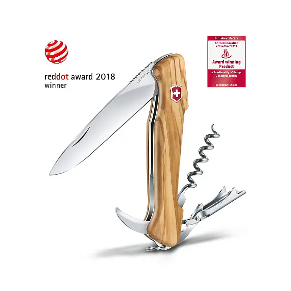 Victorinox Wine Master 紅酒大師橄欖木柄侍酒刀 0.9701.64-0