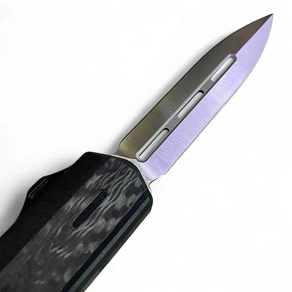 Maxace Medusa 梅杜莎 碳纖+鋁柄 D/E刃自動刀-MagnaCut鋼-0