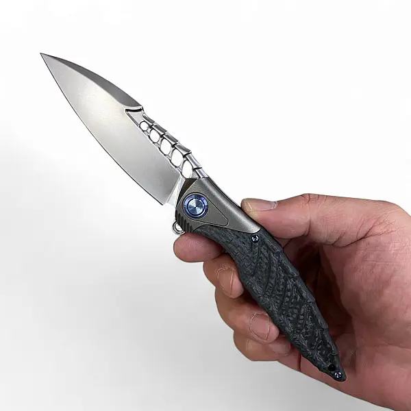 RIKEKNIFE 雷神索爾 碳纖鈦柄Frame Lock 折刀 <單一特價>-0