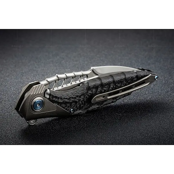 RIKEKNIFE 雷神索爾 碳纖鈦柄Frame Lock 折刀 <單一特價>-0