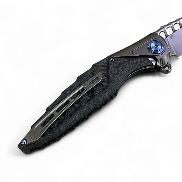 RIKEKNIFE 雷神索爾 碳纖鈦柄Frame Lock 折刀 <單一特價>-0