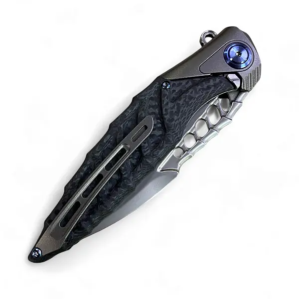 RIKEKNIFE 雷神索爾 碳纖鈦柄Frame Lock 折刀 <單一特價>-0