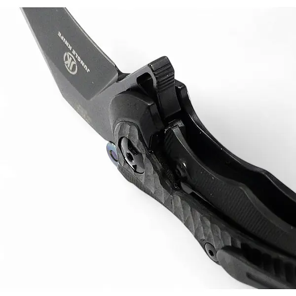 Defcon Jungle Knife S35VN/黑刃鈦鑲黑G10柄/科倫比折刀 <單一特價>-0