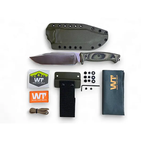 WTG Wilderness Warrior II 荒野戰士二代 K329鋼/緞面/叢林迷彩柄+3D防滑顆粒 <不二價>-0