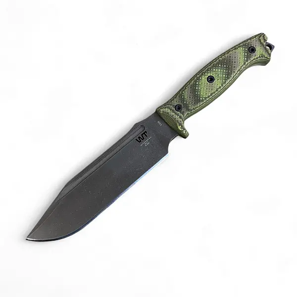 WTG Wilderness Warrior II 荒野戰士二代 K329鋼/暗洗面/變色龍迷彩柄+3D防滑顆粒 <不二價>-0