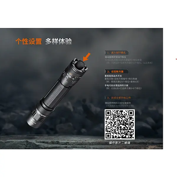 Fenix PD45R ACE 六合一戰術手電筒 3200流明/Type-C直充/五年保固-0