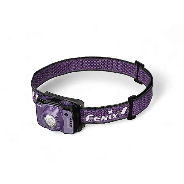 Fenix HL12R V2.0 戶外超輕充電頭燈-魅惑紫 500流明/Type-C直充/二年保固