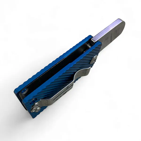 BlackFox B-KEY ALUMINIUM 藍鋁柄小折刀-0