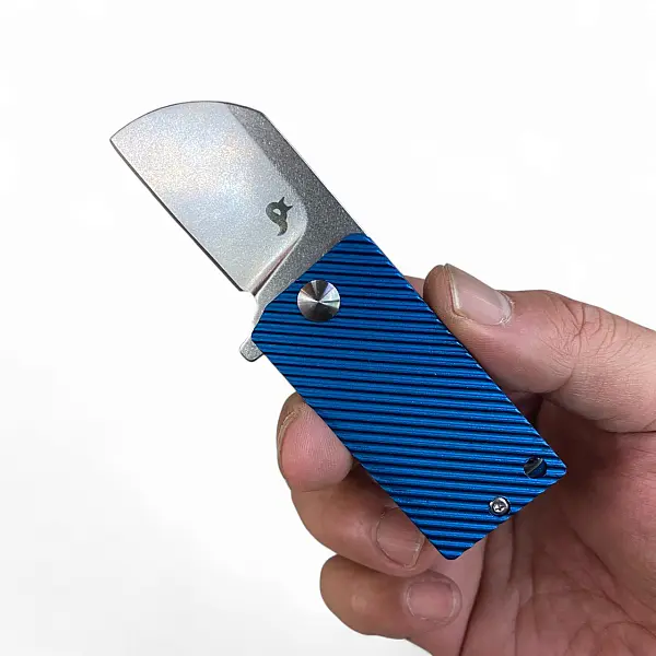 BlackFox B-KEY ALUMINIUM 藍鋁柄小折刀-0