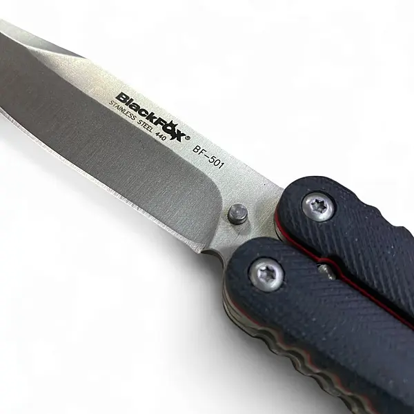 Blackfox Balisong 蝴蝶刀 440C鋼/G10柄-0