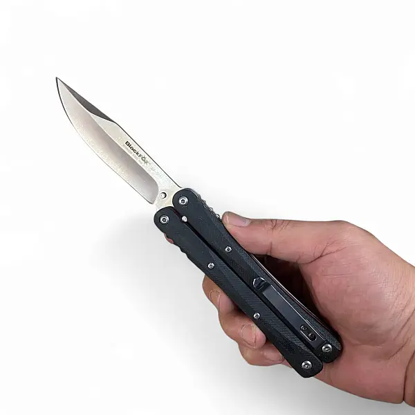 Blackfox Balisong 蝴蝶刀 440C鋼/G10柄-0