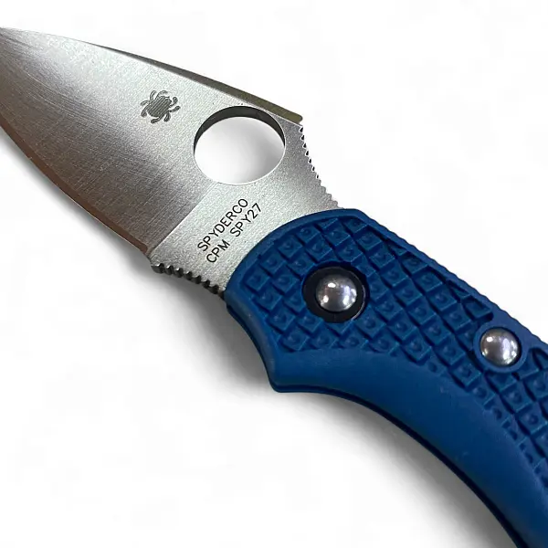 Spyderco Dragonfly™ 2 蜻蜓2代 SPY27鋼/藍FRN柄-0