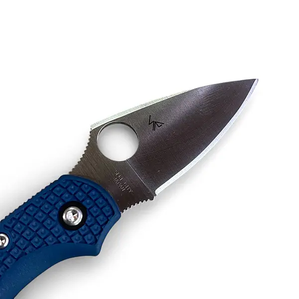 Spyderco Dragonfly™ 2 蜻蜓2代 SPY27鋼/藍FRN柄-0