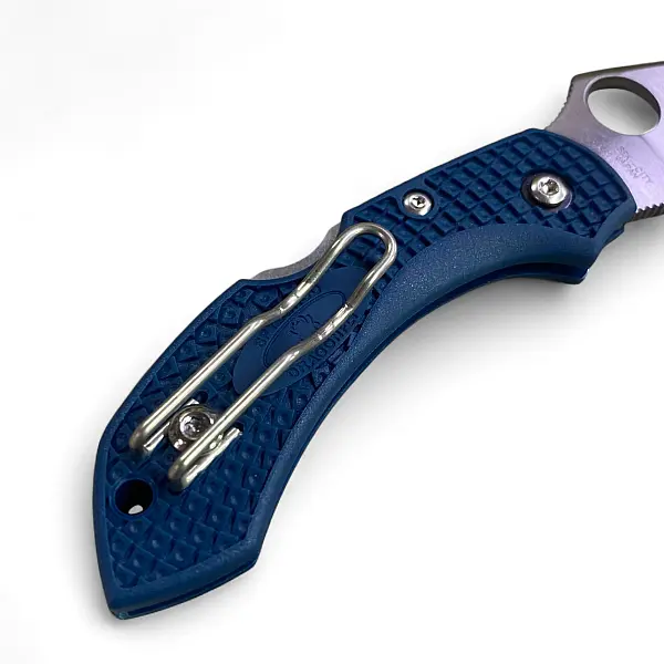 Spyderco Dragonfly™ 2 蜻蜓2代 SPY27鋼/藍FRN柄-0