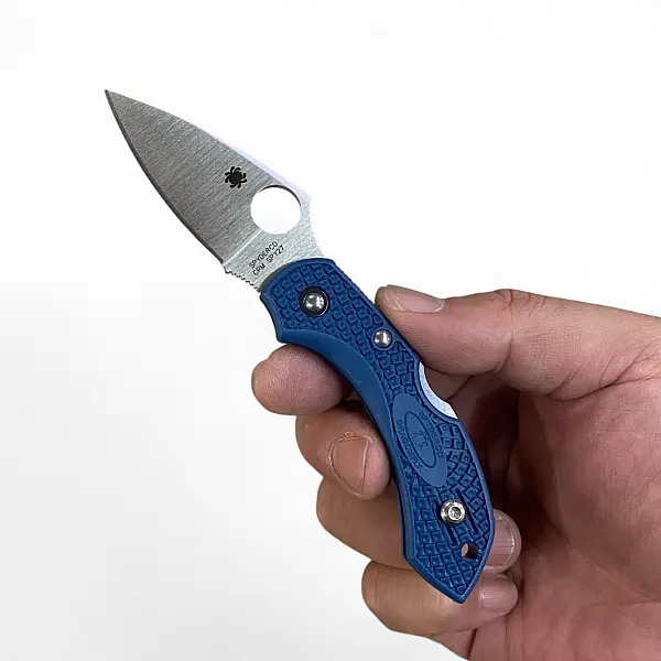 Spyderco Dragonfly™ 2 蜻蜓2代 SPY27鋼/藍FRN柄-0