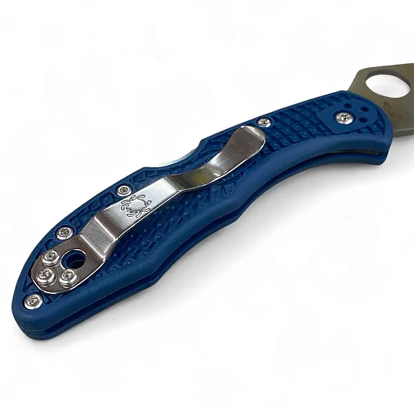Spyderco Delica 4 Lightweight 輕量藍柄折刀 SPY27鋼-0