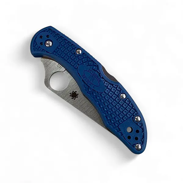 Spyderco Delica 4 Lightweight 輕量藍柄折刀 SPY27鋼-0