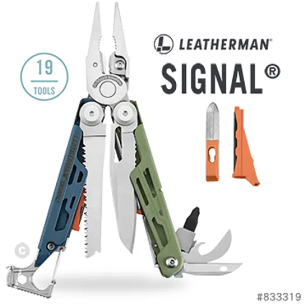 Leatherman SIGNAL 工具鉗-苔原色/附尼龍套
