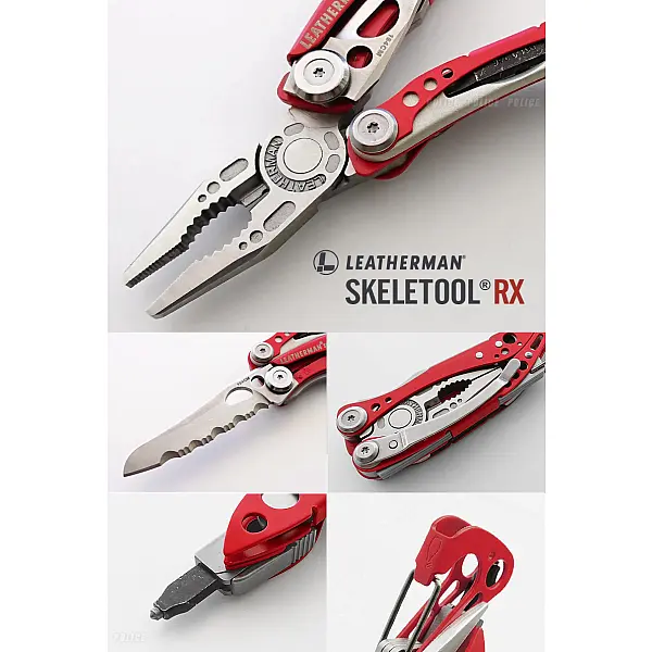 Leatherman Skeletool RX 工具鉗-紅色/無尼龍套-0