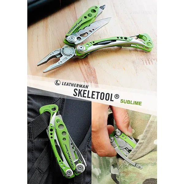 Leatherman Skeletool 工具鉗-綠色/無尼龍套-0
