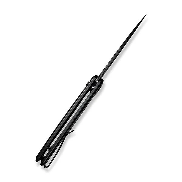 Civivi C23040B-1 Stormhowl 黑條紋鋁柄/NITRO-V鋼/按鈕鎖折刀-0