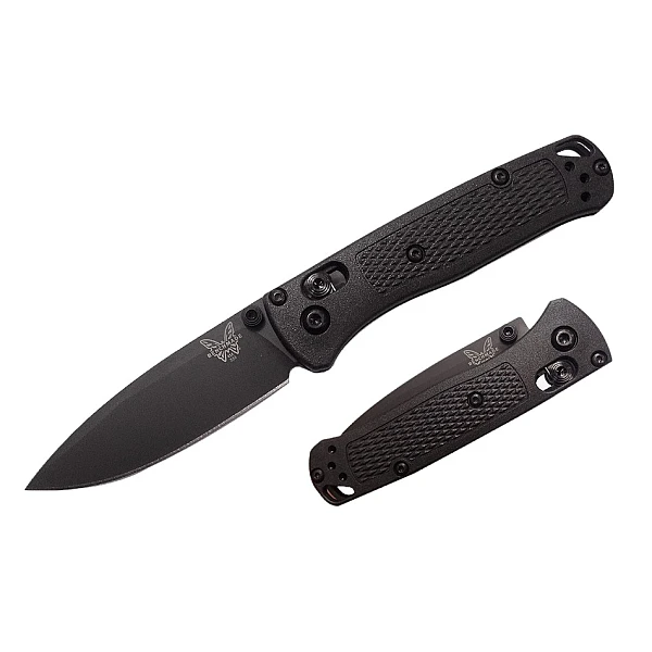 Benchmade 533BK-2 MINI BUGOUT黑Grivory柄折刀