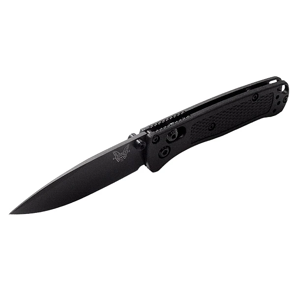 Benchmade 533BK-2 MINI BUGOUT黑Grivory柄折刀-0