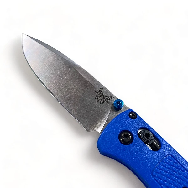 Benchmade 535 Bugout AXIS 藍Grivory柄折刀-0