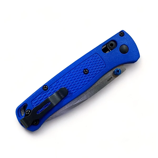 Benchmade 535 Bugout AXIS 藍Grivory柄折刀-0