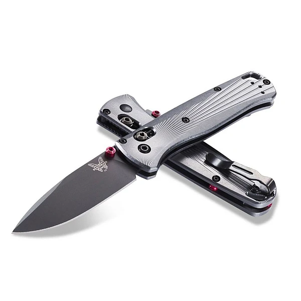 Benchmade 535BK-4 Bugout AXIS 銀灰鋁柄折刀/M390鋼
