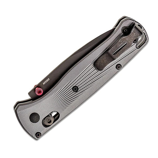 Benchmade 535BK-4 Bugout AXIS 銀灰鋁柄折刀/M390鋼-0