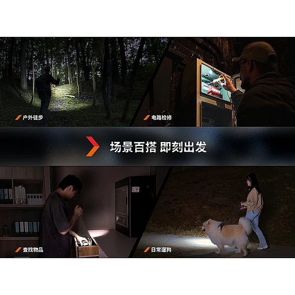 Fenix LD12R 雙光源多用途便攜手電筒 600流明 Type-C直充-0