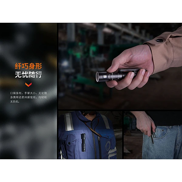 Fenix LD12R 雙光源多用途便攜手電筒 600流明 Type-C直充-0