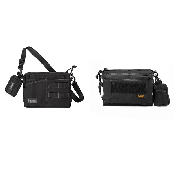 Magforce 馬蓋先 小方側背包-500D/黑色-0