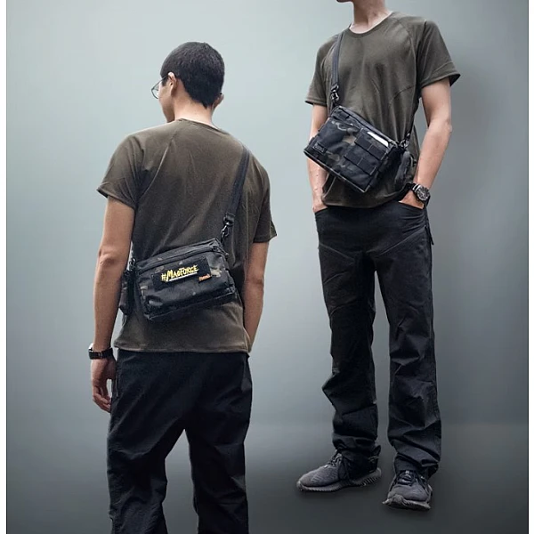 Magforce 馬蓋先 小方側背包-500D/黑色-0