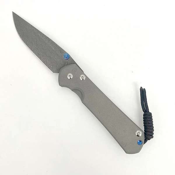 Chris Reeve LARGE SEBENZA 31 Ladder 噴沙鈦柄大馬鋼折刀