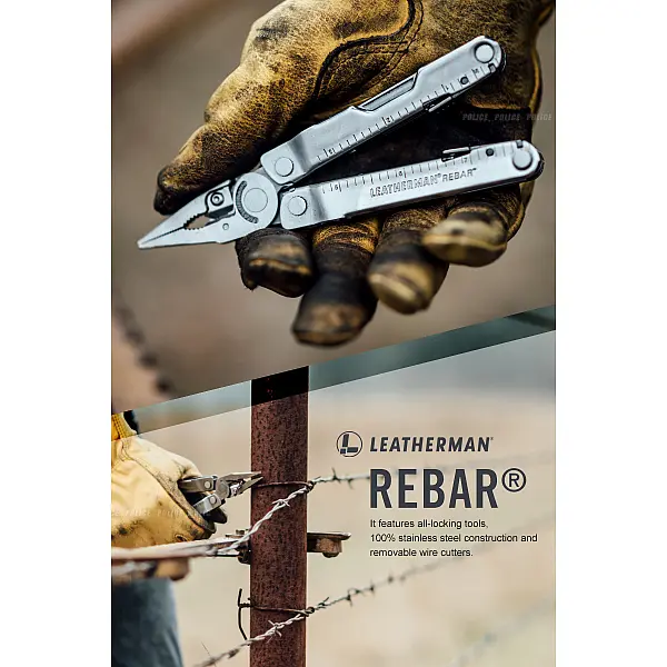 Leatherman Rebar 工具鉗-銀色/附尼龍套-0