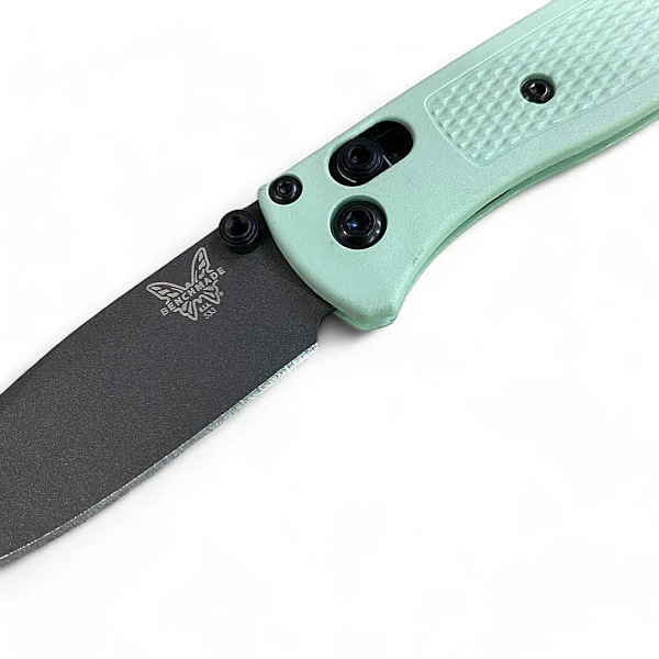 Benchmade 533GY-06 MINI BUGOUT 淺綠Grivory柄折刀-限量款-0