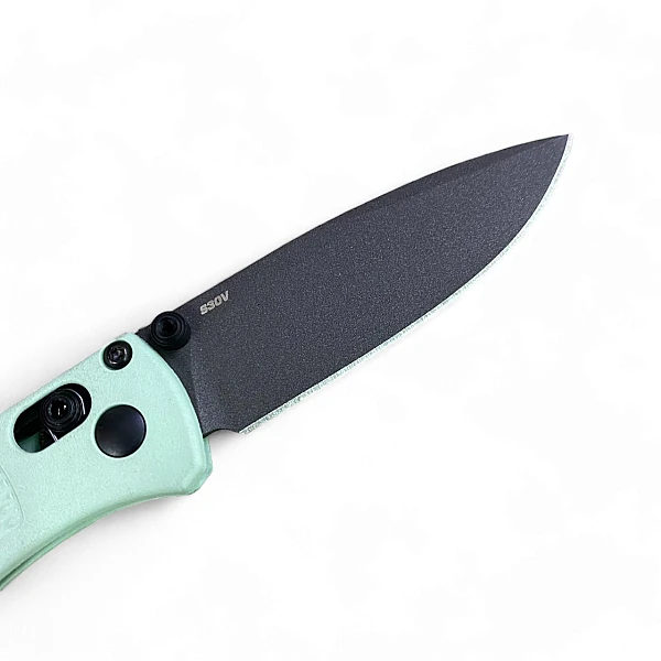 Benchmade 533GY-06 MINI BUGOUT 淺綠Grivory柄折刀-限量款-0