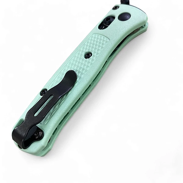 Benchmade 533GY-06 MINI BUGOUT 淺綠Grivory柄折刀-限量款-0