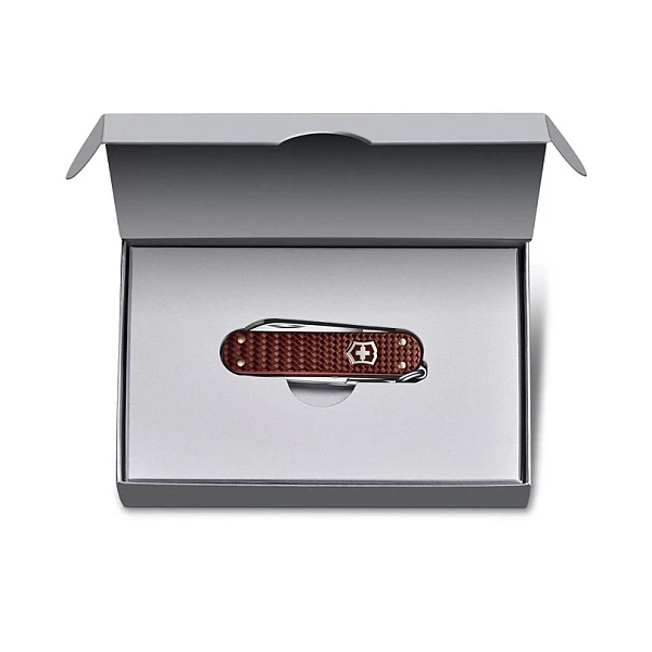 Victorinox Precious Alox 58mm編織紋鋁柄五用瑞士刀 0.6221.4011G-0