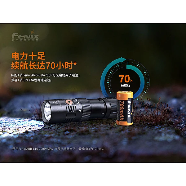 Fenix PD25R 便攜高亮小直筒 800流明 Type-C直充-0