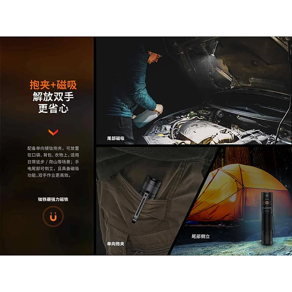 Fenix E35R 超亮便攜EDC手電筒 3100流明Type-C直充-0