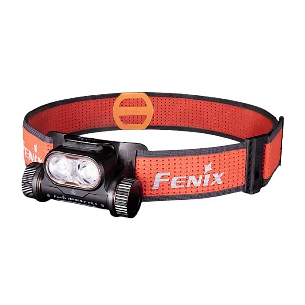 Fenix HM65R-T V2.0 超輕鎂合金越野跑頭燈 1600流明 Type-C直充-曜石黑