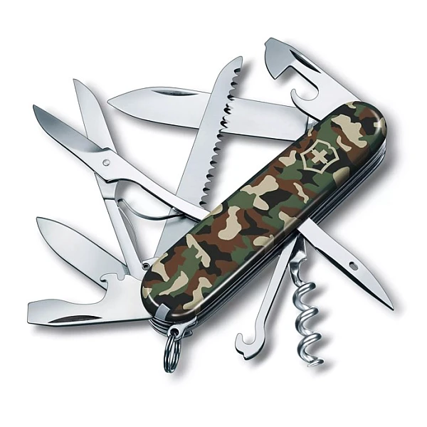 Victorinox Huntsman 91mm迷彩柄15用瑞士刀 1.3713.94