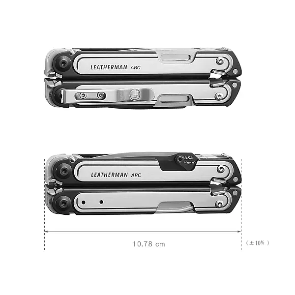 Leatherman ARC 工具鉗 MagnaCut鋼/DLC塗層/附Bit kit組+側袋尼龍套-0