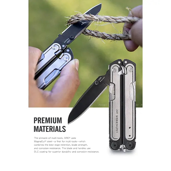 Leatherman ARC 工具鉗 MagnaCut鋼/DLC塗層/附Bit kit組+側袋尼龍套-0