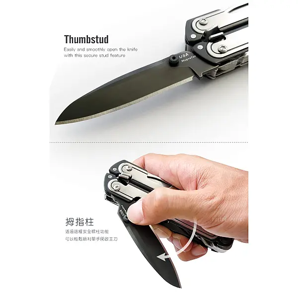 Leatherman ARC 工具鉗 MagnaCut鋼/DLC塗層/附Bit kit組+側袋尼龍套-0